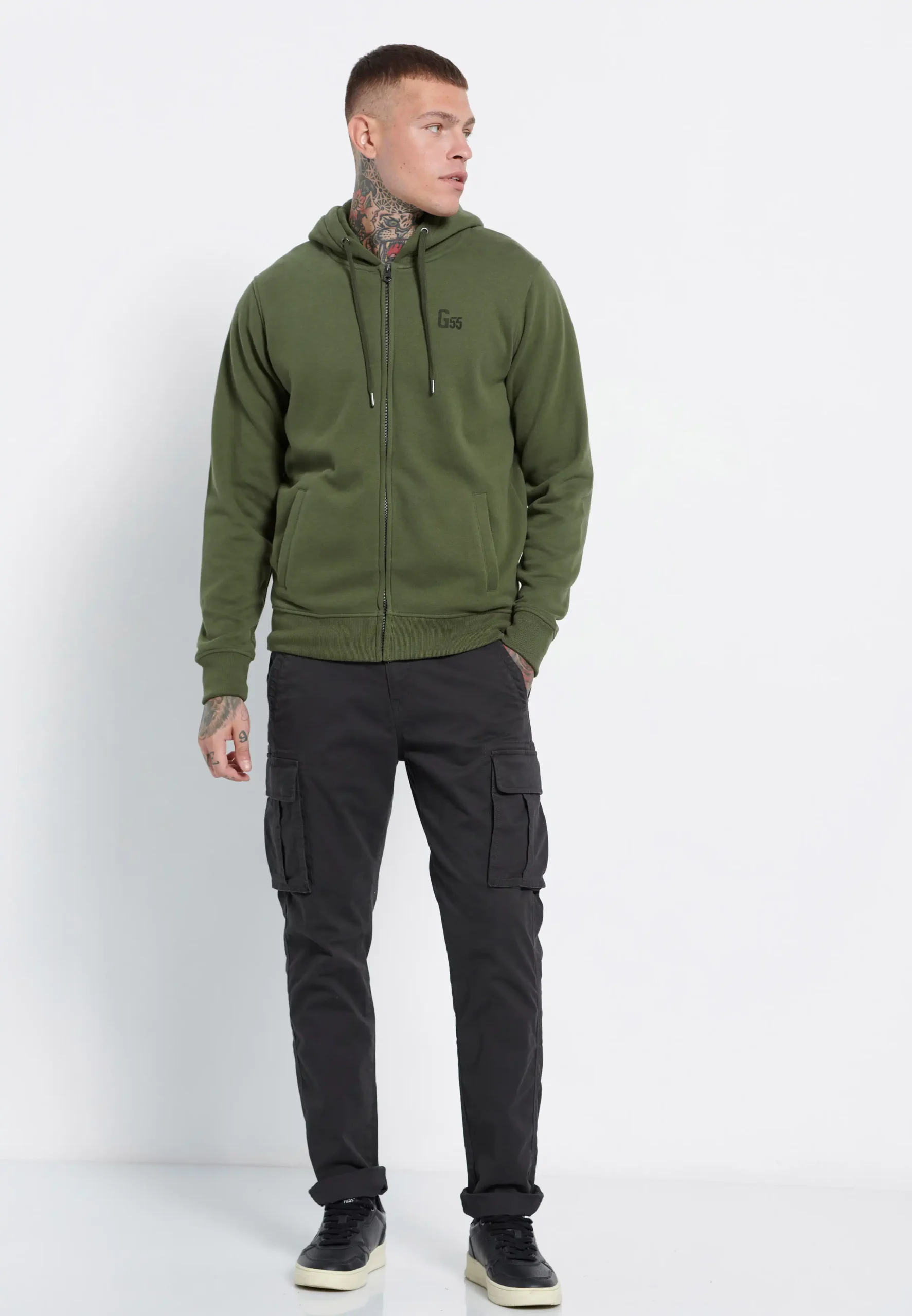 men.sweater.jacket.GAM008 501 06 PINE GREEN 2