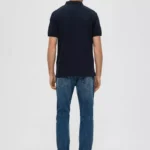 Men Pure Cotton Regular Polo Navy S'OLIVER.2138262 (8)