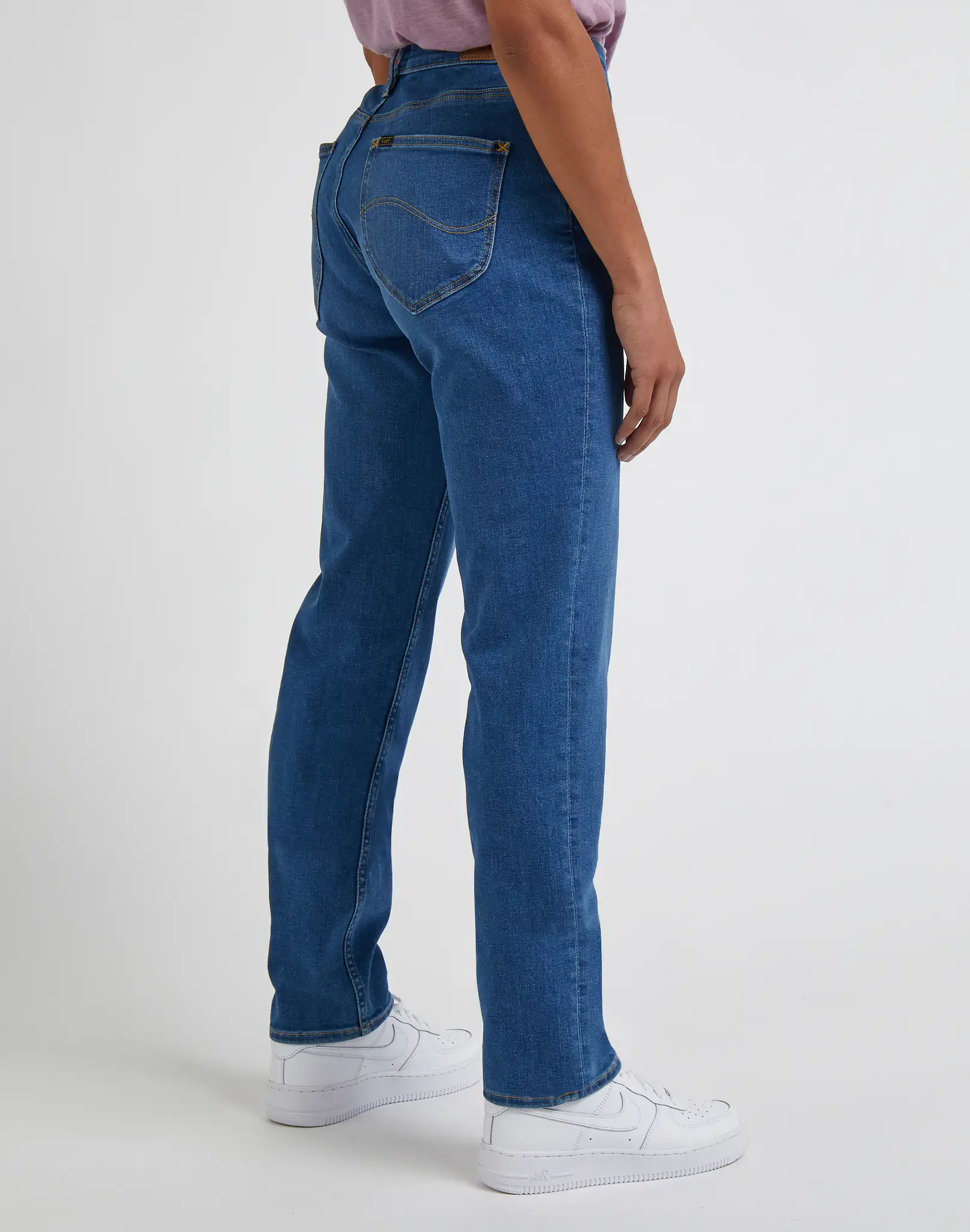Woman Straight Jeans MARION Med Ada LEE.L301QDVB 4