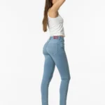 10054023C1028 4 Woman Skinny Jeans VICKY 2 Light Blue TIFFOSI