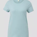 Woman Jersey T shirt Regular Fit Pale Turquoise S'OLIVER.2064174 (7)
