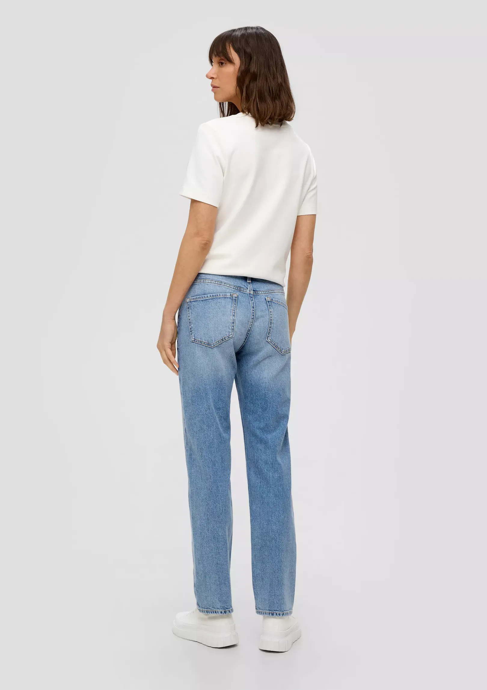 Woman Regular Straight Jeans KAROLIN Light Blue.2147787 (2)