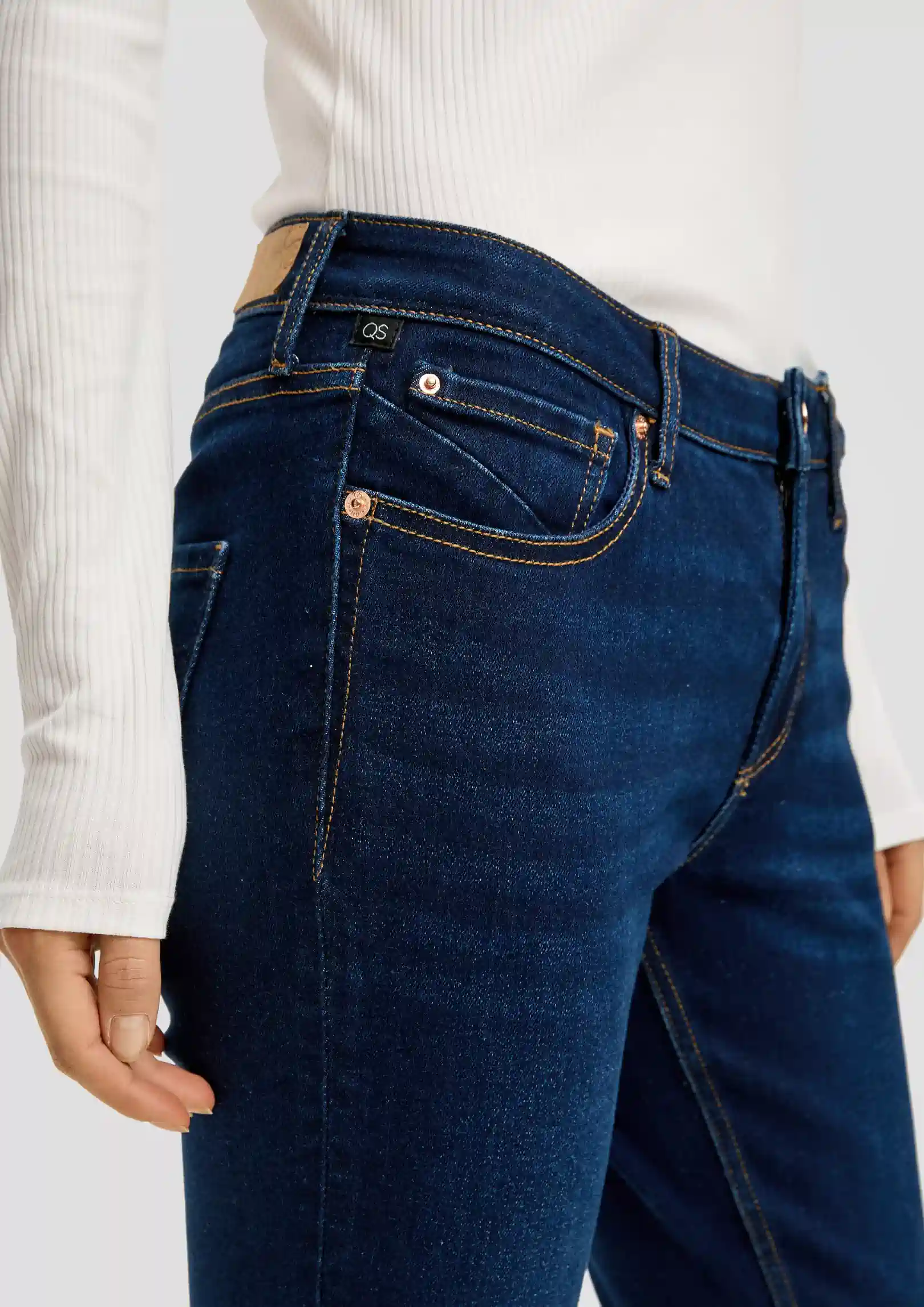 Woman Slim Fit Jeans CATIE Dark Blue S'OLIVER.2141308 (2)